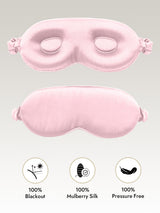 [Pink] SilkSilky  Eye Mask 001