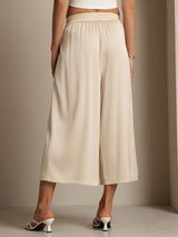 [Beige] SilkSilky 19Momme Silk Womens Pants 006