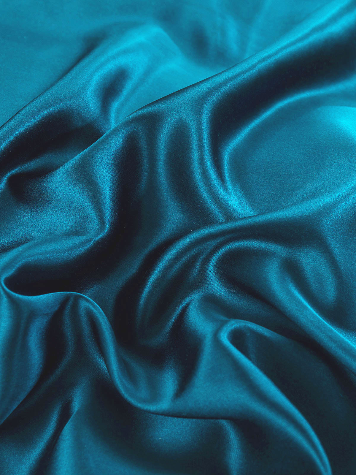 SilkSilky US 25Momme Pure Silk Duvet Cover Teal 005