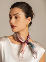 [P102] SilkSilky  Pure Silk Scarf 004,