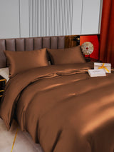 [Coffee] SilkSilky  22Momme Bedding Set 004