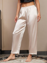 [Light Beige] SilkSilky  Women's Sleep Pants 003