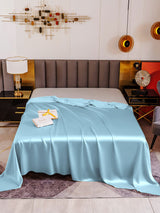 [Light Blue] SilkSilky  19Momme Sheet 002