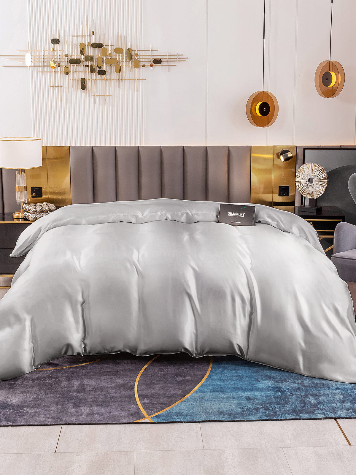 19MM Silk Duvet Cover | Seamless Bedding Set – SILKSILKY