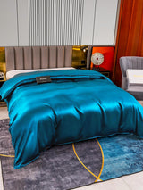 [Teal] SilkSilky  22Momme Duvet Covers 002