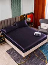 [Deep Purple] SilkSilky  22Momme Bedding Set 002