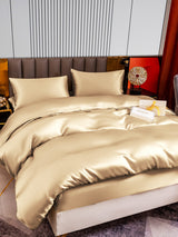 [Beige] SilkSilky  22Momme Bedding Set 003