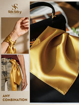 [Yellow] SilkSilky  Scarf 002