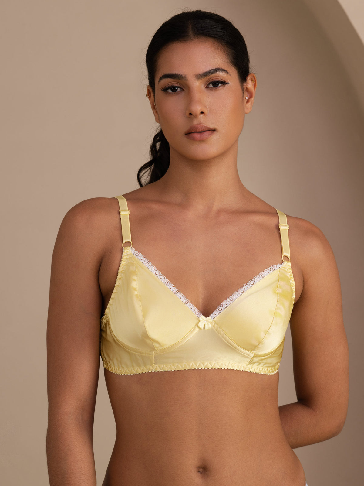[Yellow] SilkSilky  Bra 001