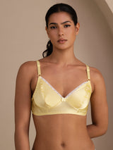 [Yellow] SilkSilky  Bra 001