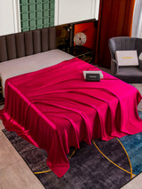 [Wine] SilkSilky  25Momme Sheet 001