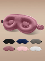 [Pale Mauve] SilkSilky  22Momme Eye Mask 001
