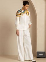 [P107] SilkSilky  Silk Scarf 004