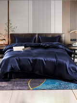 [Dark Blue] SilkSilky  22Momme Bedding Set 001