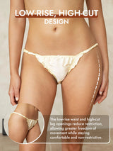 [Light Yellow] SilkSilky  Pure Silk Panty 005