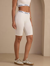 [White] SilkSilky Womens Shorts 005