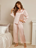 SilkSilky-US-Pure-Silk-Long-Sleeve-Collar-Women's-Pajamas-Light-Pink-005