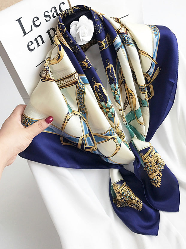 [P005] SilkSilky  Pure Silk Scarf 001,