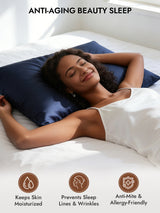 [Dark Blue] SilkSilky  30Momme Pillowcase 003