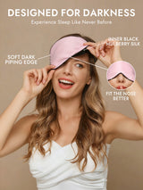 [Light Pink] SilkSilky  Eye Mask 002