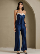 [Dark Blue] SilkSilky  Women's Pants 005