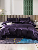 [Deep Purple] SilkSilky  22Momme Bedding Set 001