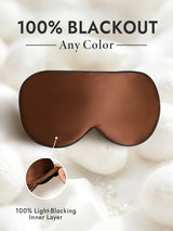 [Brown] SilkSilky  Eye Mask 001