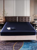 [Dark Blue] SilkSilky  22Momme Sheet 001