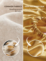 [Champagne] SilkSilky  25Momme Sheet 002