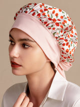 [Cherry] SilkSilky  Sleep Cap 001