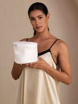 [White] SilkSilky  Laundry Wash Bags 005