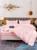 SilkSilky US 19Momme Pure Silk Bedding Set Pink 002