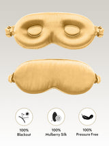 [Champagne] SilkSilky  Eye Mask 001