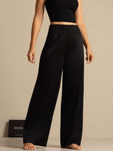 [Black] SilkSilky  Women's Pants 003