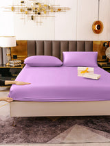 [Lavender] SilkSilky  19Momme Bedding Set 006