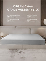 [Silver] SilkSilky  25Momme Sheet 001