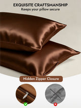 [Coffee] SilkSilky Pillowcase 006