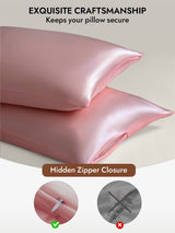 [Pale Mauve] SilkSilky Pillowcase 006