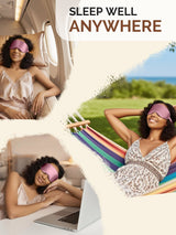 [Pale Mauve] SilkSilky  22Momme Eye Mask 006