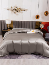 [Gray] SilkSilky  19Momme Duvet Covers 002