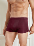 SilkSilky US Silk Knitted Mens Underwear Wine 003