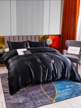 [Black] SilkSilky  22Momme Bedding Set 005