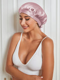 SilkSilky US Pure Silk Sleep Cap PaleMauve 003