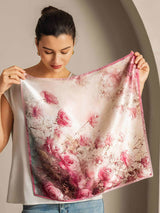 [P103] SilkSilky  Pure Silk Scarf 003,