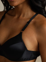 [Black] SilkSilky  Bra 005