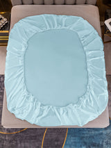 [Light Blue] SilkSilky  19Momme Sheet 003