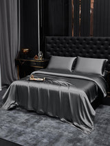 [Dark Gray] SilkSilky  19Momme Bedding Set 002