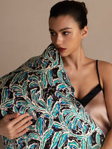 [Teal Botanical] SilkSilky  Pillowcases 002