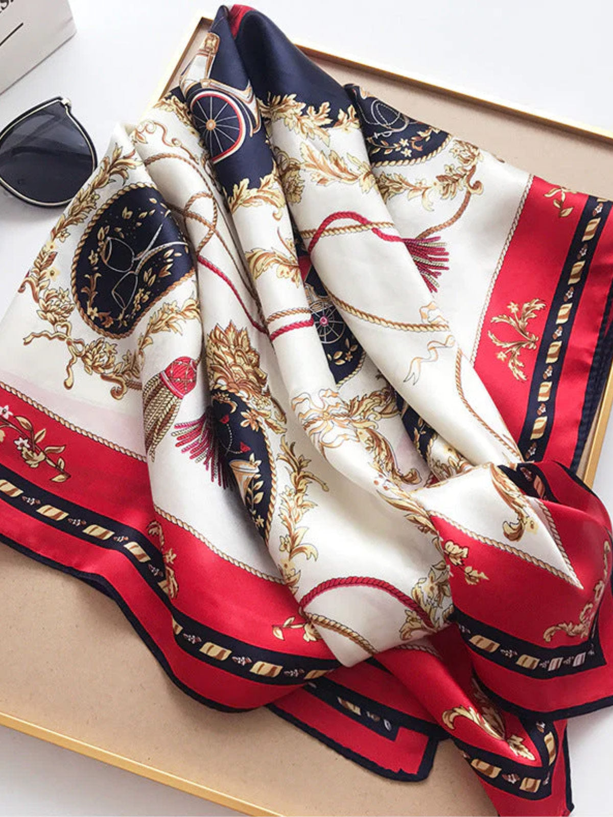 [P001] SilkSilky  Pure Silk Scarf 003,