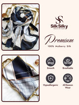 [P021] SilkSilky  Pure Silk Scarf 002